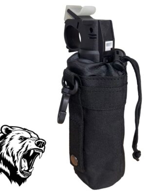 Husa spray anti-urs cu carabinieră